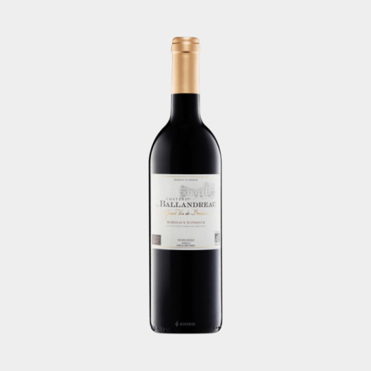 Château du Ballandreau, AOP Bordeaux Supérieur - Vin rouge bio 75 cl 