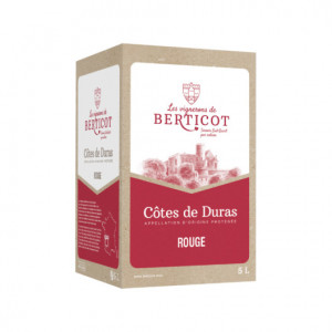 Vin rouge AOP Côtes de Duras - Bag-in-box 5 L