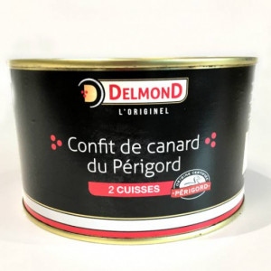Confit de canard du Périgord 2 cuisses - 765 g