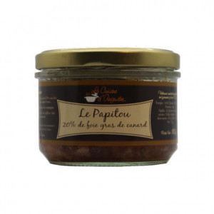 Papitou de foie gras de canard (20%) - 180 g