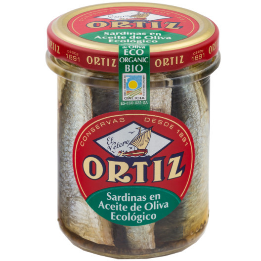 Sardine à l'huile d'olive bio 