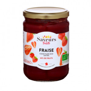 Confiture fraise Bio - 660g