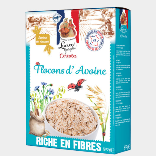 Flocons d'avoine - 500g 