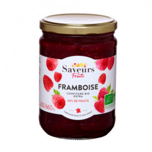 Confiture framboise Bio - 660g