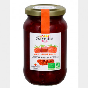 4 fruits rouges Bio - 310g