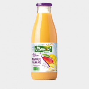 Cocktail mangue banane bio - 75 cl