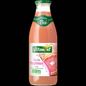 Pur jus de pamplemousse rose bio - 1 L