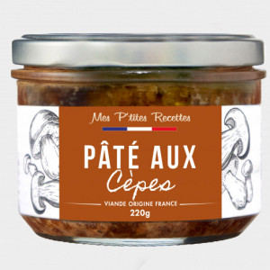 Pâté aux cèpes - 220 g