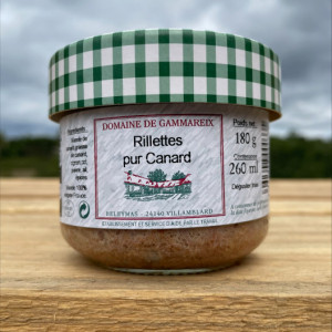 Rillettes pur canard - 180 g