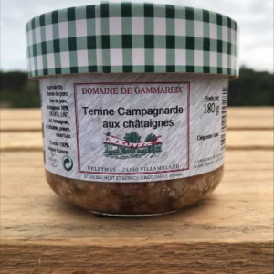 Terrine campagnarde aux châtaignes - 180 g 