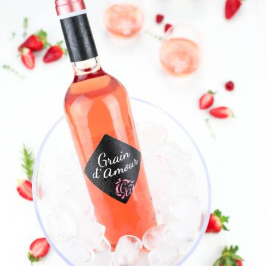 Grain d'Amour, Vin de France - Vin rosé 75 cl