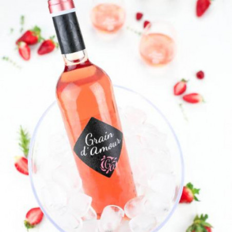 Grain d'Amour, Vin de France - Vin rosé 75 cl