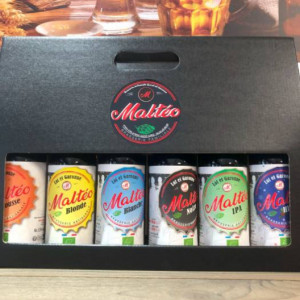 Coffret 6 bières - 6 x 33 cl