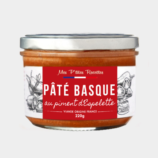 Pâté basque au piment d'Espelette - 220 g