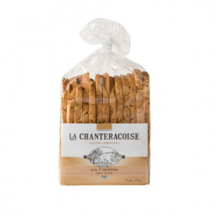 Biscottes 7 céréales sans sucre - 370 g