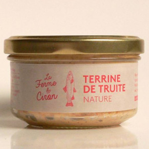 Terrine de truite nature - 140 g