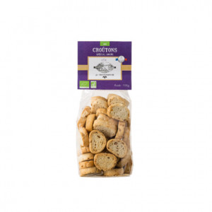 Croutons à l'ail bio - 100 g