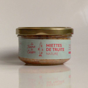 Miettes de truite nature - 140 g