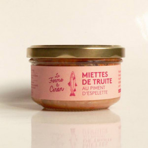 Miettes de truite au Piment d'Espelette - 140 g