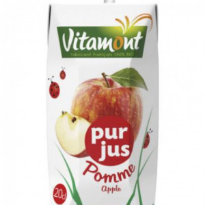 Jus de pomme bio - 20 cl