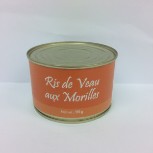 Ris de veau aux morilles - 390 g