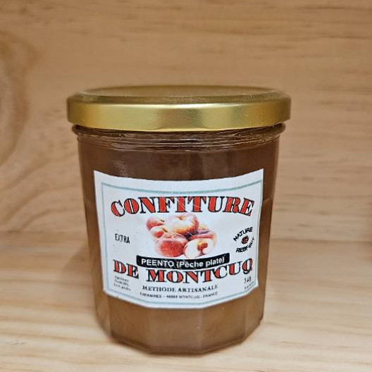 Confiture de pêche plate - 340 g