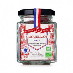 Bonbons au miel Bio coquelicot - 130 g