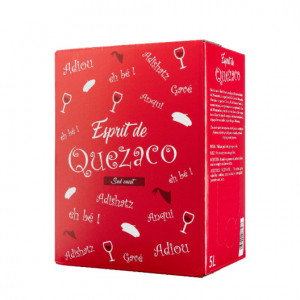 Vin rouge Quézaco, AOP Côtes du Marmandais - Bag-in-Box 5 L