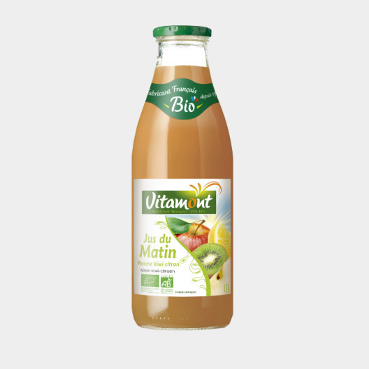 Jus du matin Pomme Kiwi Citron bio - 1 L