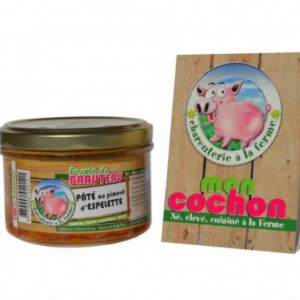 Pâté piment d'Espelette - 380 g 