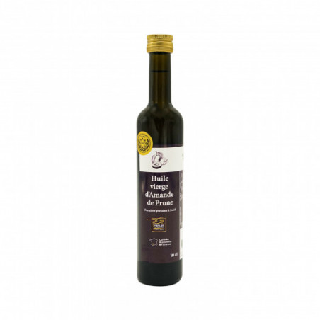 Huile vierge d'amande de prune - 10 cl