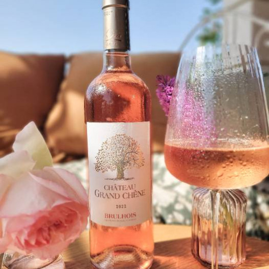 Château Grand Chêne, AOC Brulhois - Vin rosé 75 cl