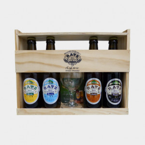 Coffret 4 Bières Ratz - 4 x 33 cl + 1 verre