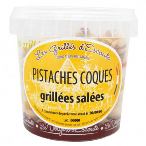 Pistaches grillées salées - 200 g