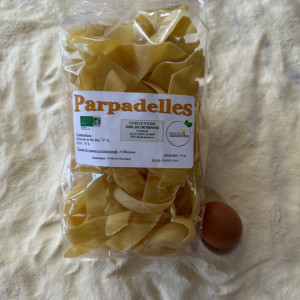 Pâtes parpadelles bio - 250 g