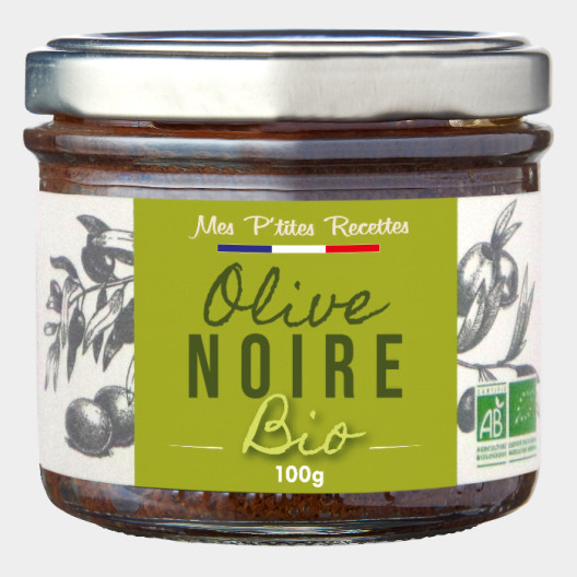 Olives noires bio - 100g