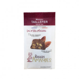 Mini rochers chocolat au lait et amandes - 55g