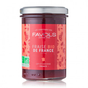  Confiture de fraises de France Bio - 250g