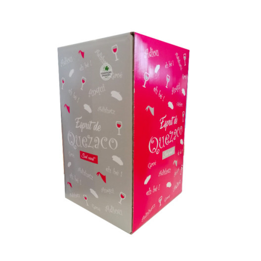 Vin rosé Esprit de Quézaco, AOP Côtes du Marmandais - Bag-in-Box 10 L