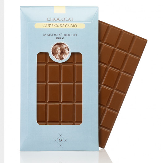 Tablette lait 36 % cacao - 85 g