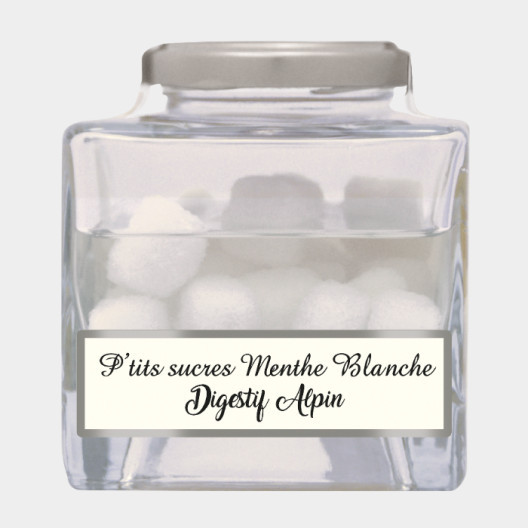 P'tits sucres à l'eau de vie menthe blanche -...