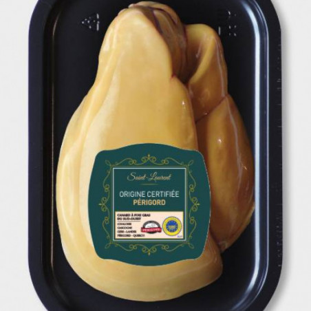Foie gras de canard cru du Périgord 1er Choix - Frais - Sous vide