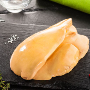 Foie gras de canard extra eveiné frais sous vide 
